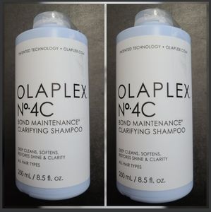 (2) Olaplex N°4C Bond Maintenance Clarifying Shampoos - 8 fl oz/each